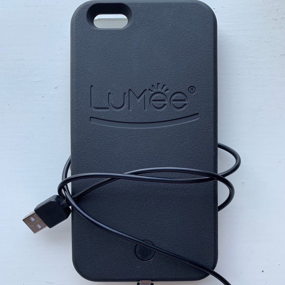 black LuMee light case for iPhone 6s PLUS